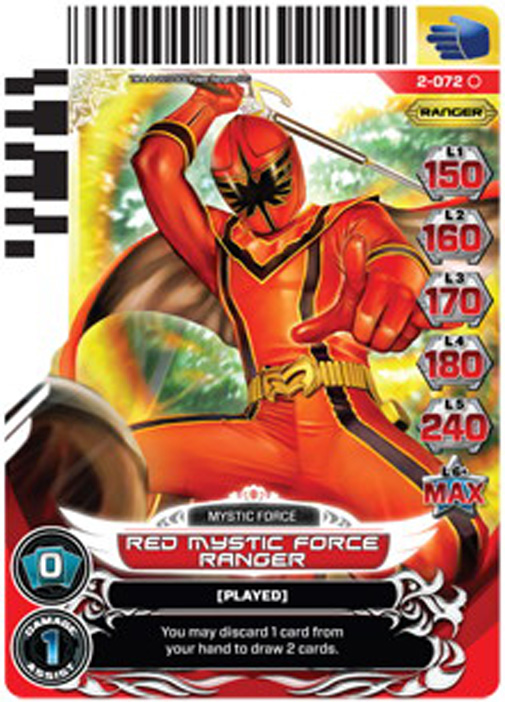 Red Mystic Force Ranger 072